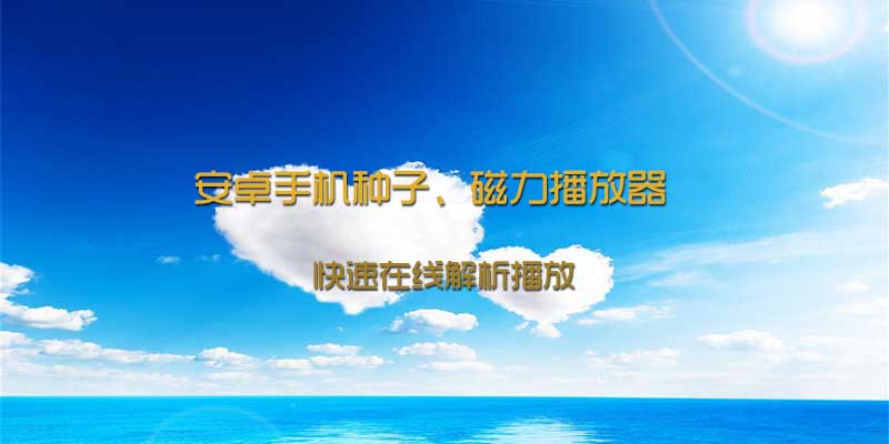 BT搜索神器 v7.3 种子、磁力搜索+播放器，快速在线解析播放