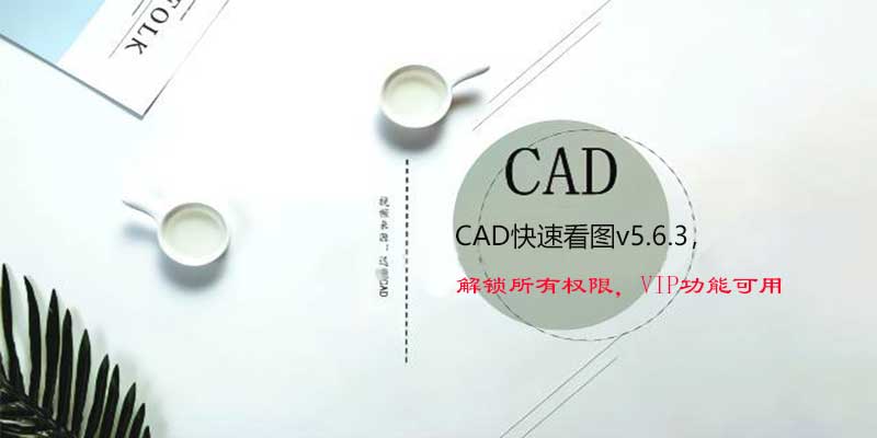 CAD快速看图v5.6.3，解锁所有权限，VIP功能可用