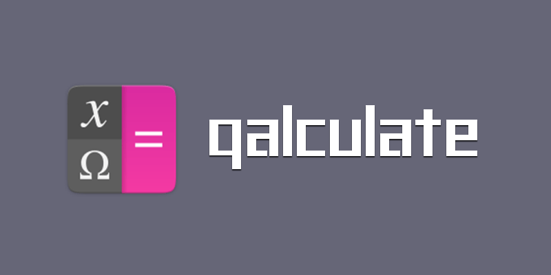 qalculate 最新中文便携版  终极电脑桌面计算器