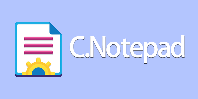 C.Notepad v1.2.0 电脑记事本工具