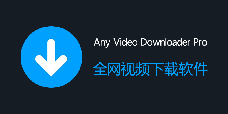 Any Video Downloader Pro 破解版 8.8.10 全网视频下载软件